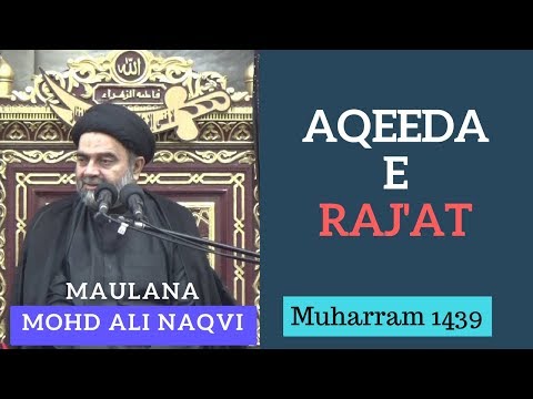18th Muharram 1439 - Majlis by Maulana Syed Muhammad Ali Naqvi