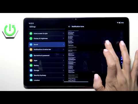 HONOR Pad X8a – How to Change Ringtone