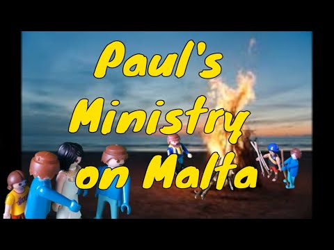 Paul's ministry on Malta #BibleStories