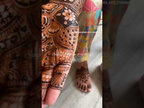 #sarwan mehandi arts Jalandhar #Dm for bridal mehendi design #cantact 7719606051