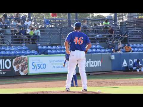 Mets Prospect Jordan Humphreys Pitching HD