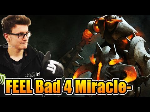CAN'T Play ALONE - Miracle- Chaos Knight Dota 2 7.02