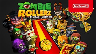 Nintendo Zombie Rollerz: Pinball Heroes - Launch Trailer - Nintendo Switch anuncio
