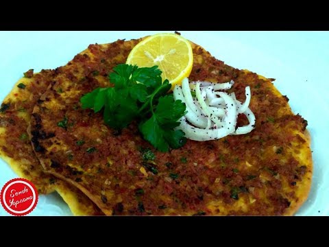 Evde İncecik Çıtır Çıtır Lahmacun Yapımı-Bugün Ne Pişirsem