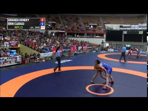 63kg Finals (2 of 3), Erin Clodgo, Sunkist Kids vs Amanda Hendey, Titan Mercury WC