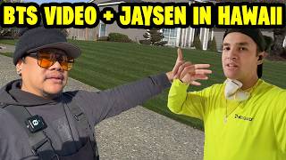 BTS of our video from a couple days back! Jaysen sends us a Hawaii Update!