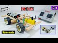Latest Idea How To Make Remote Control Car At Home With Steering Mechanism