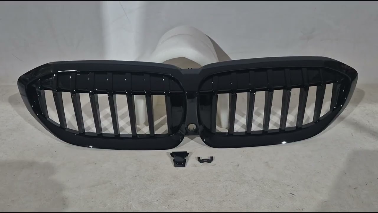 BMW 3-serie G20/G21 2018– Nyregrill 1 Bar (2018-2022, blank sort) Video 1