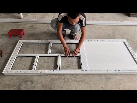 Aluminum french window