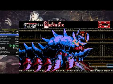 Bloodstained: Curse of the Moon 2 Episode 1 Normal/Veteran Speedrun in 34:28