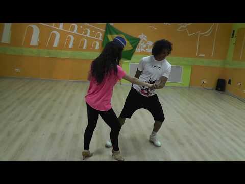 Zouk Class 14.08.17 at Brazuka Dance School - Wakko and Natasha