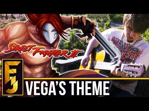 Street Fighter II - 'Vega's Theme' Metal Guitar Cover | FamilyJules