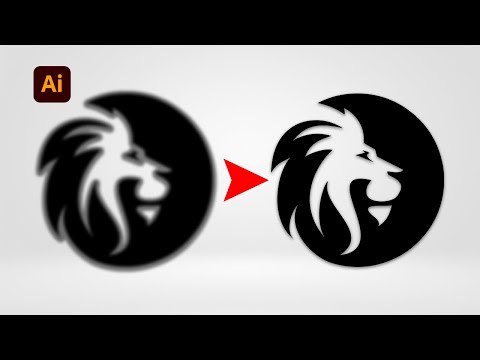 Creating a High Resolution Logo in Illustrator | Convert Low Res Artwork Tutorial | MJ Graphics