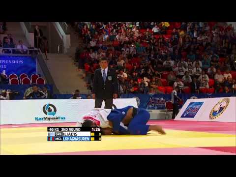 Otgonbaatar Lkhagvasuren vs Ilias Iliadis World Judo Championships 2015