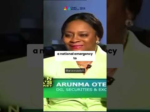 Arunma Oteh's wish on financial inclusion #arunmaoteh #financialliteracy #financialinclusion