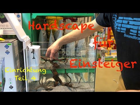 Aquarium Hardscape für Einsteiger - Einrichtung Teil 4