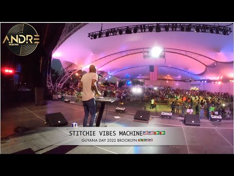 STITCHIE VIBES MACHINE LIVE @ GUYANA DAY 2022 CONEY ISLAND 🇬🇾🇺🇸🇺🇸🇬🇾