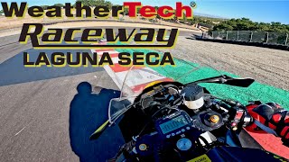 First ride at Laguna Seca | Yamaha R7 2024