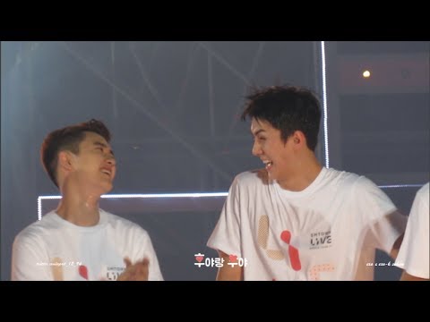 170708 SMTOWN LIVE ENDING (SEHUN FOCUS) 엔딩 세훈 스포+사랑스러움412개!.!