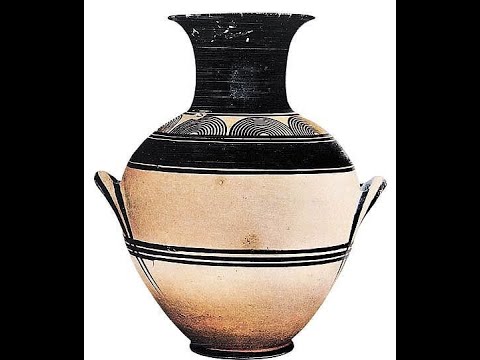 19- The Hellenic Middle Ages, Proto-Geometric Pottery and Geometric Pottery
