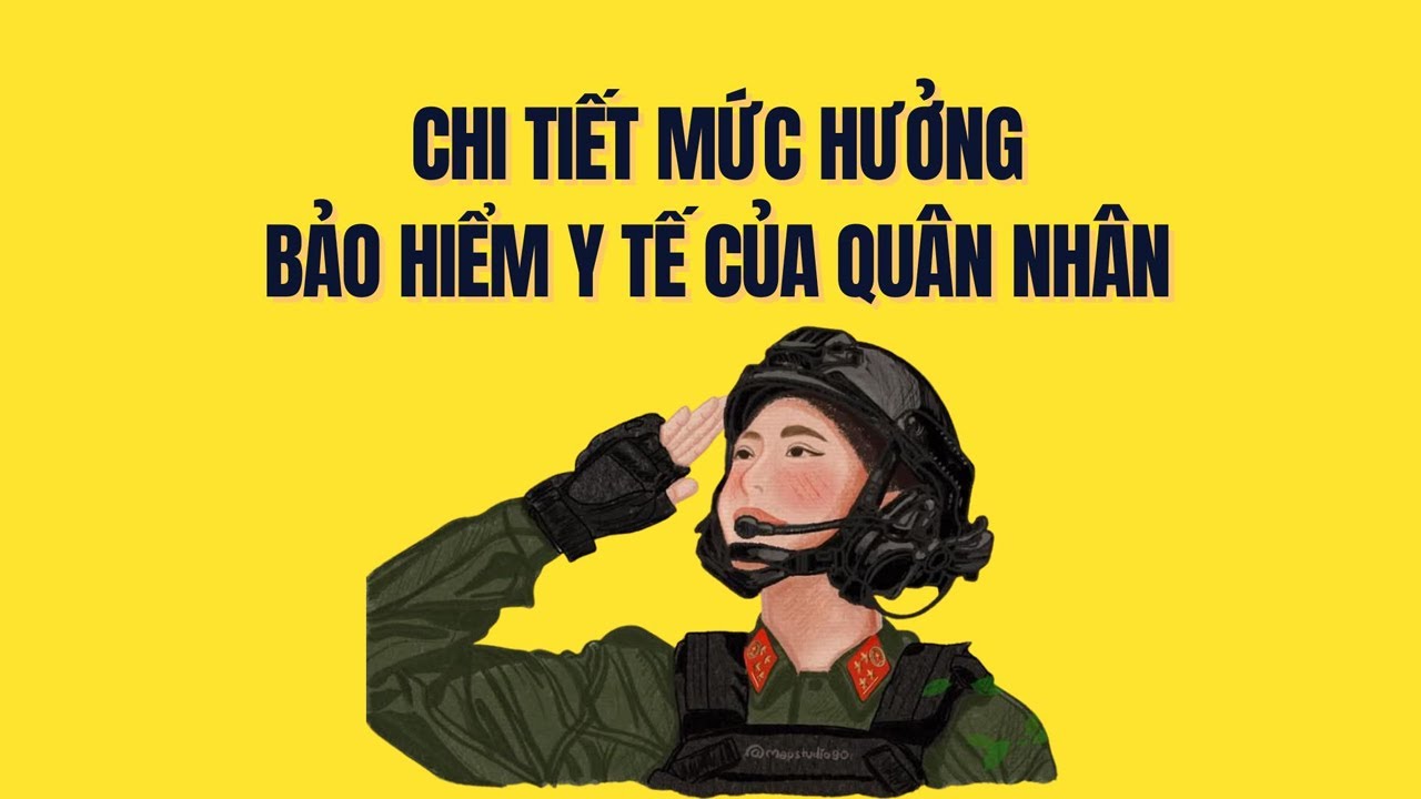 Mức hưởng bảo hiểm y tế của quân nhân mới nhất năm 2025