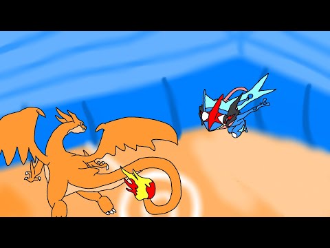 Mega Charizard vs Ash Greninja!| Pokémon Tournament