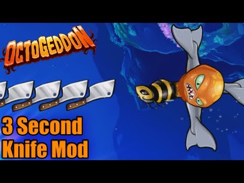 3 SECOND KNIFE MOD | Octogeddon Modded | Final Boss in 3 Seconds!!!