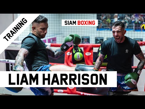RAW ROUNDS: Liam Harrison Muay Thai Training