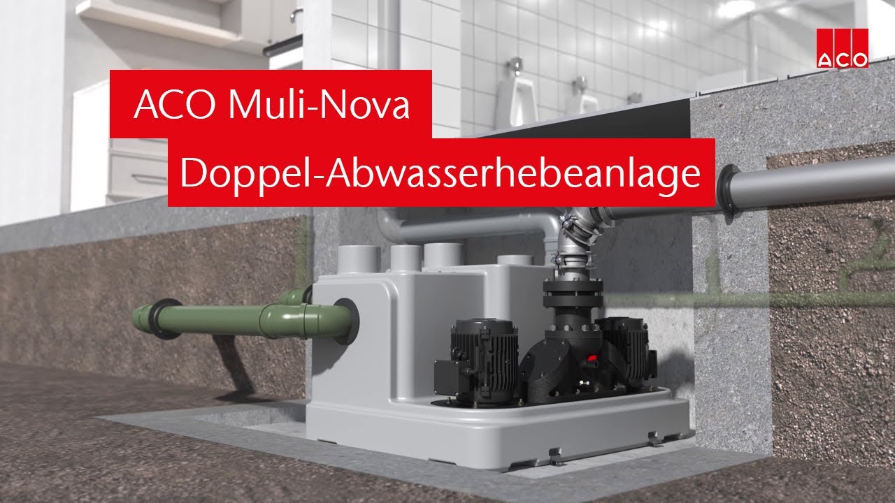 Abwasserhebeanlage Muli-Nova-S DDP