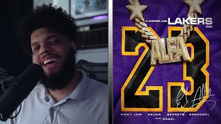 [Reaccion] A CORRER LOS LAKERS El Alfa El Jefe Nicky Jam Ozuna Arcangel Secreto El Famoso Biberon