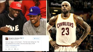 LeBron James wants Kendrick Lamar Untitiled Tracks