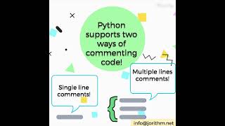 Comments in Python
