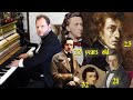 Chopin Evolution 1810 To 1849