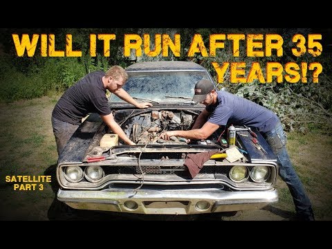 ABANDONED Muscle Car Revival! First Start in 35 years! -- Part 3