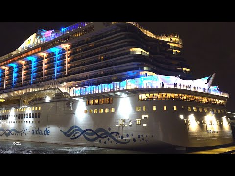 AIDAnova Reiseabbruch.../ Queen Anne Auslaufen Hamburg 20.12.24