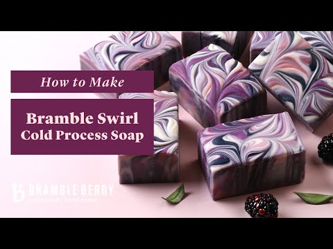 Bramble Swirl Soap Project