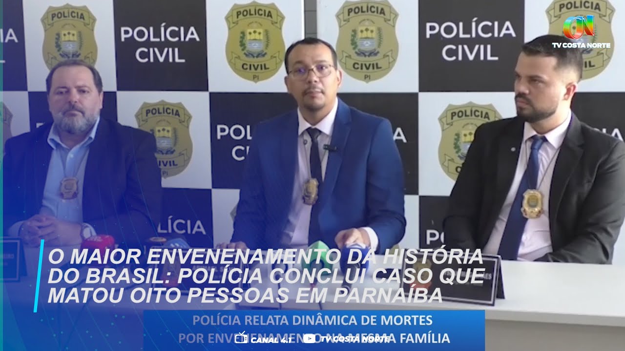 O maior envenenamento da história do Brasil: polícia conclui caso que matou oito pessoas em Parnaíba