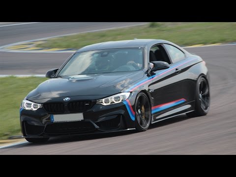 BMW M4 F82 S55B30 Akrapovic Exhaust Sound + On Track Action