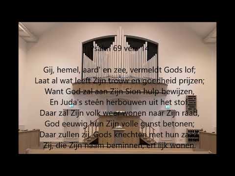 CGK Katwijk aan Zee - Psalm 69 vers 14 (samenzang)