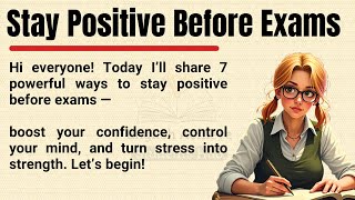 7 Powerful Ways to Stay Positive Before Exams 🔥 || Student Motivation & Study Tips ✅
