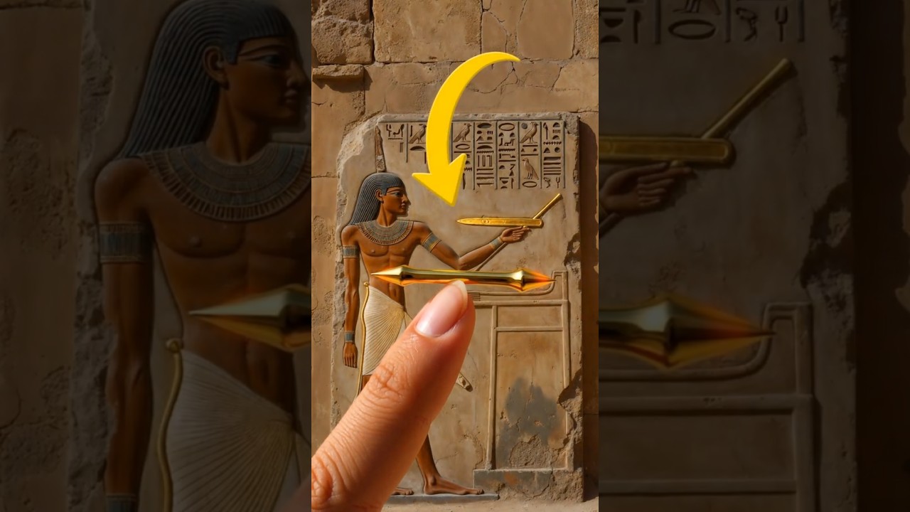 This 3,000-Year-Old Egyptian Carving Should Not Exist. Look At What He's Aiming. ⚙️