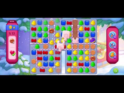 Homescapes Level 8096 夢幻家園 第8096關