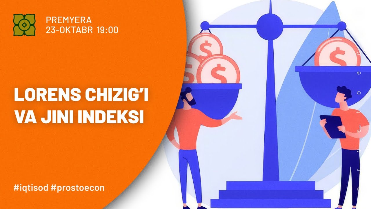 Lorens Egri Chizig‘i va Jini Indeksi | @prostoecon x @Xurmomedia