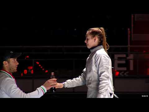 2019 239 T04 02 F S Individual Cadets Torun POL WCH PODIUM FUSETTI ITA vs SZUCS HUN