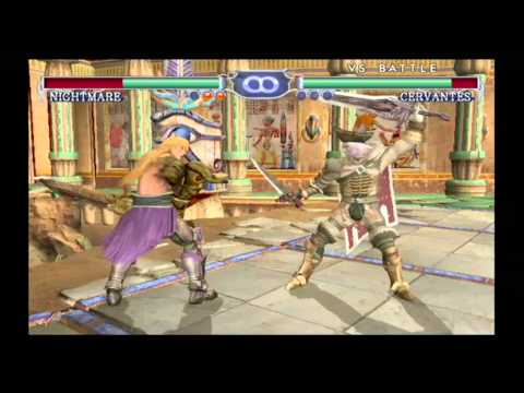 Soul Calibur II Casual Match #3 ~ Nigthmare vs Cervantes