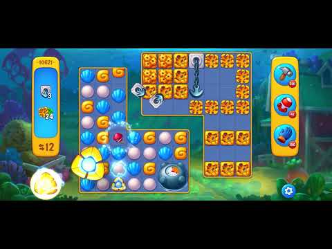 Fishdom level 10621 no boosters フィッシュダム ノーマル