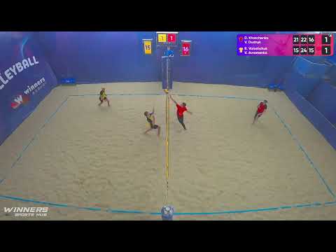 03:25 D. Kharchenko / V. Dudnyk - R. Voloshchuk / V. Avramenko 28.01.2023 | Winners Beach Volleyball