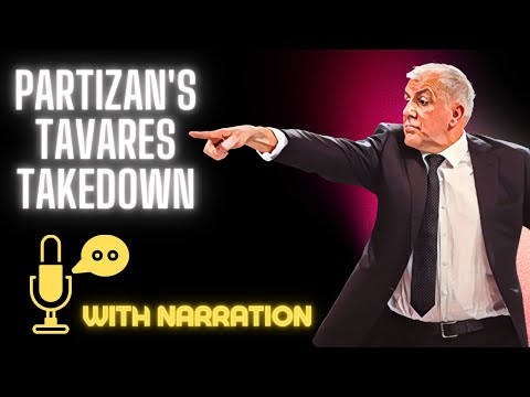 Obradovic's Partizan: Outsmarting Real Madrid & Tavares - Analysis with Narration 🎙️