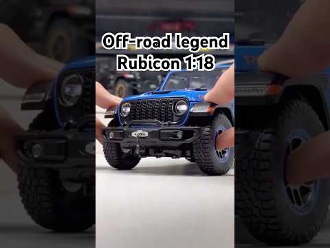 Jeep Wrangler Rubicon 1:18 Diecast – Off-Road Icon for Collectors