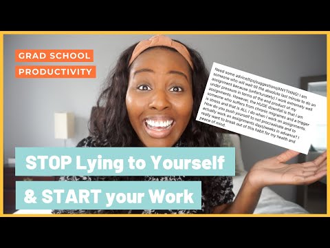 How to Stop Waiting Until the Last Minute to Start Working on Assignments